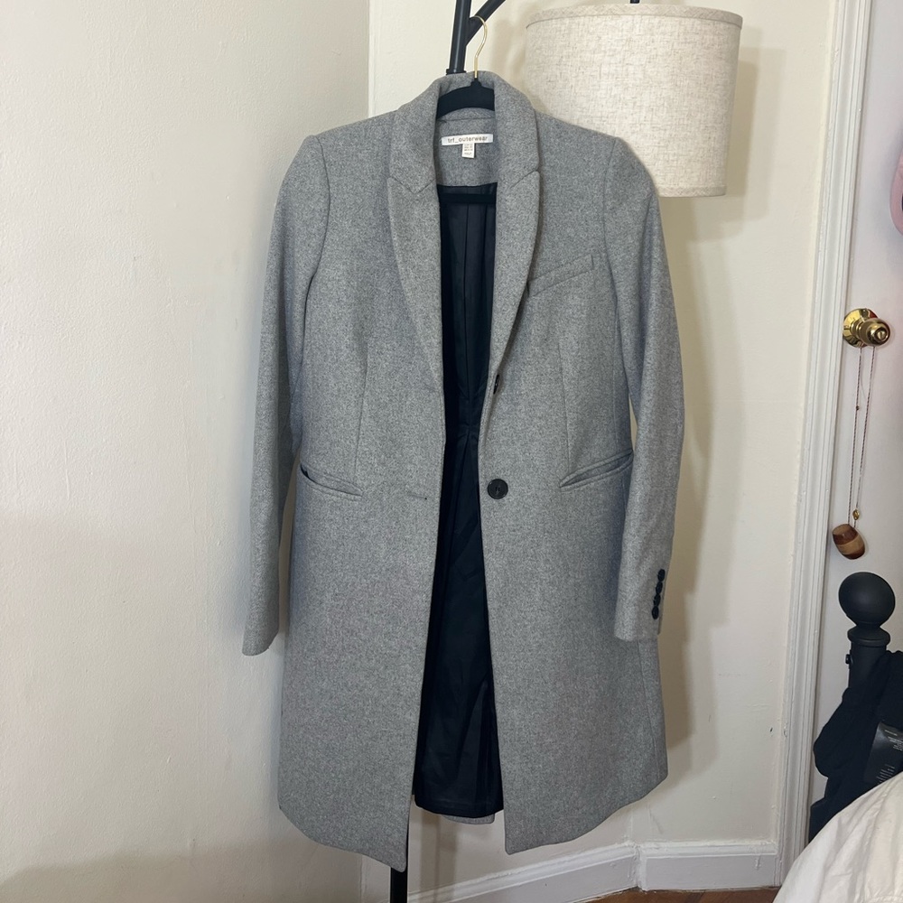 Beautiful Gray XS Peacoat - worn twice